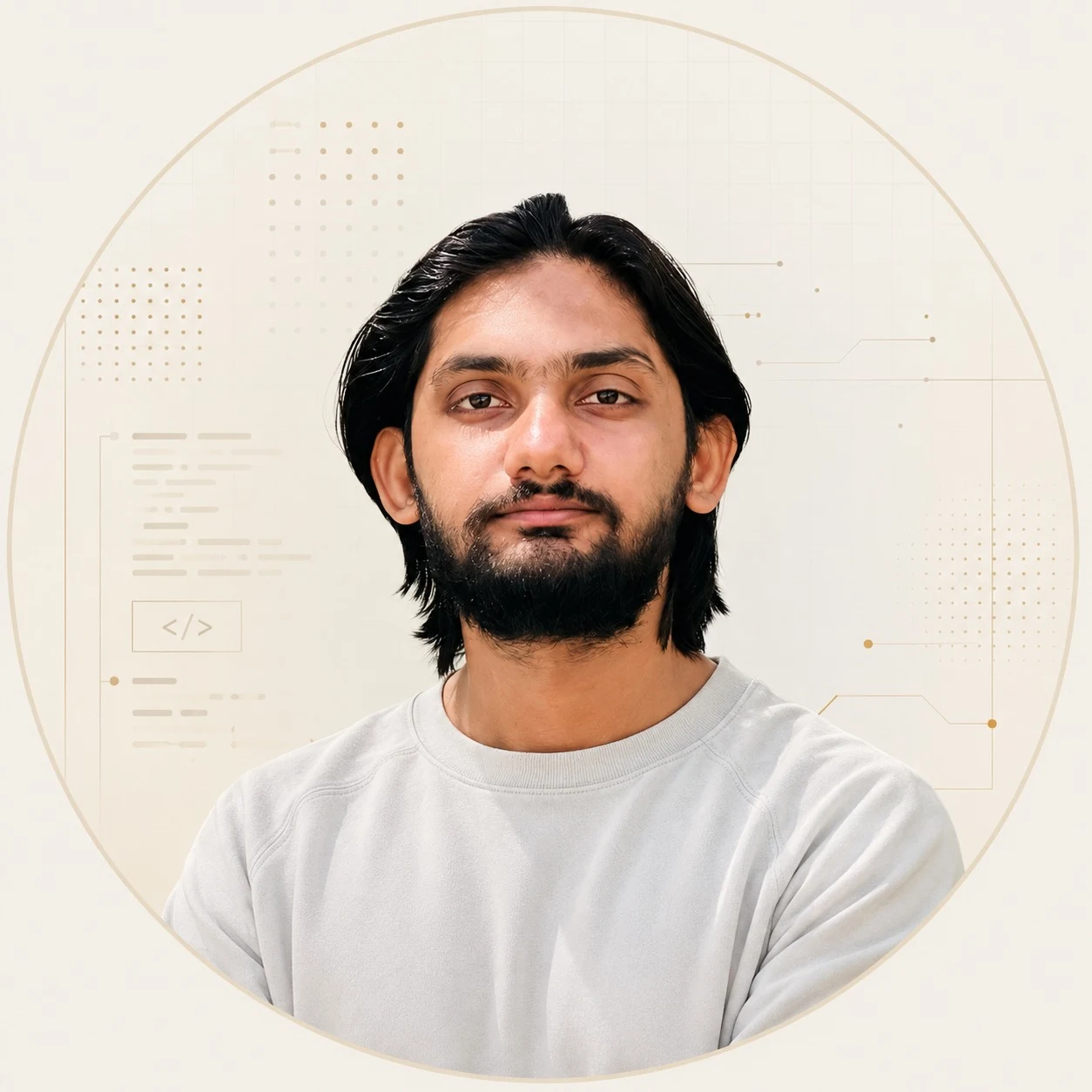 Portrait of Muhammad Zahid Latif